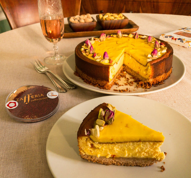 The Magic Saffron Cheesecake (Zafferia Recipe)